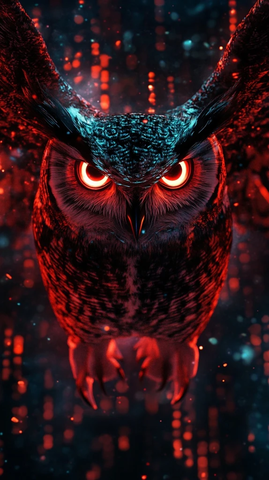 猫头鹰夜航红外视觉网络