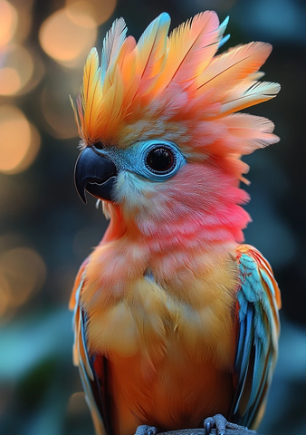 异域鸟类奇幻色彩