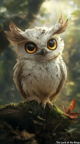 神话守护者小猫头鹰