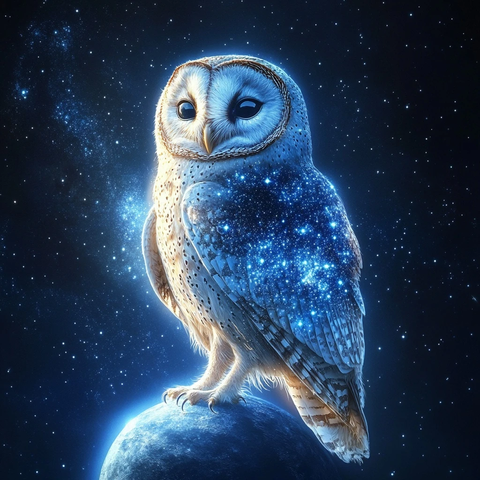 星辰披风猫头鹰月光线