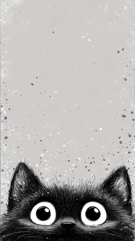 黑猫直视双眼工作室风格