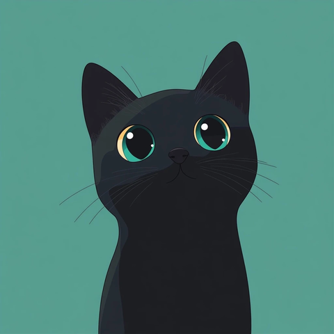 前向猫与青蓝眼