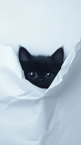 白纸黑皮躲猫猫