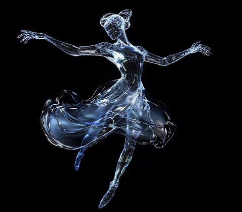 全息玻璃舞者动态设计