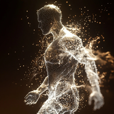 胶原蛋白点云角色