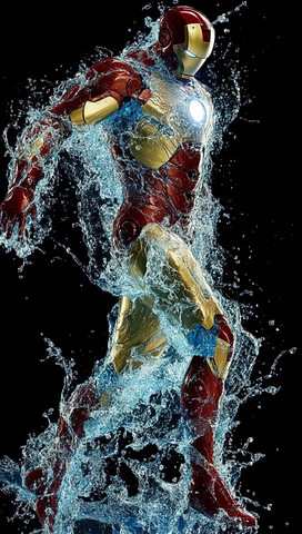 钢铁侠全身高清细节图