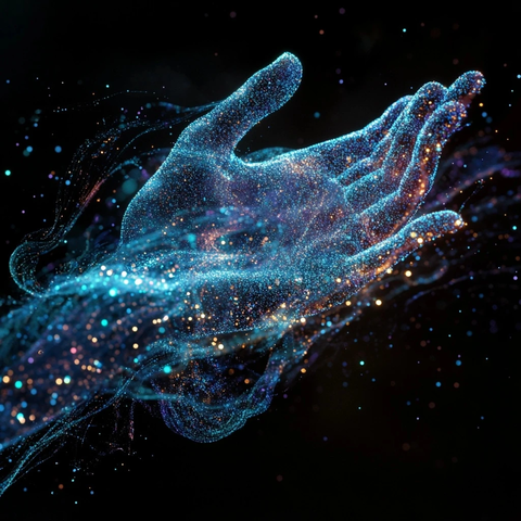 视频帧粒子漩涡液体飞溅