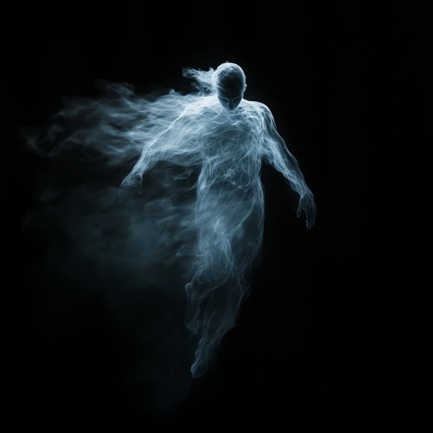 蓝光灵魂脱离肉体瞬间