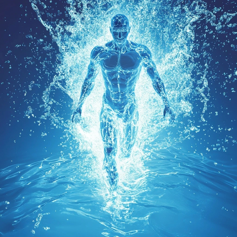 人体水分能量循环系统