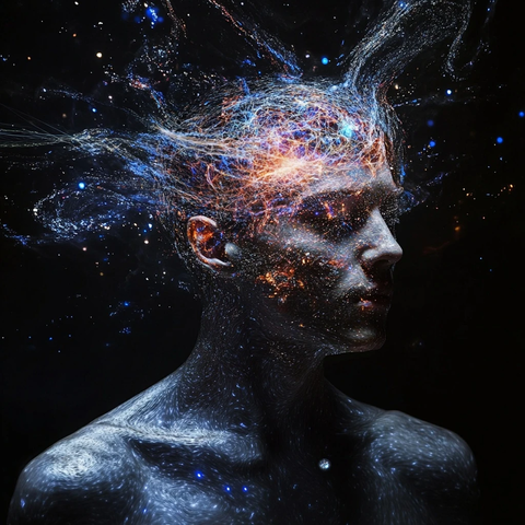 大脑宇宙图像投影