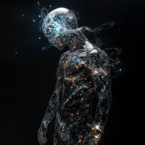 宇宙压缩人形状