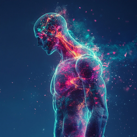 人体影像检测摄入肌酸效果