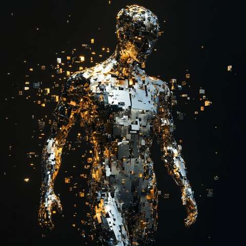 铬金人形与漂浮代码