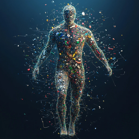 人体内的微塑料