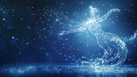 水瓶座符号星象宇宙图