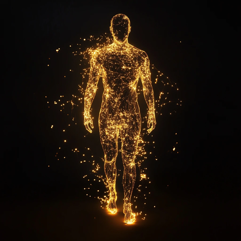 火花人体全身正面