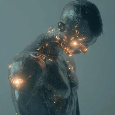 晶体皮肤与柔软光芒