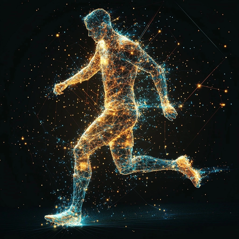 数据点足球运动员进球图