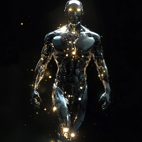 激光金属人体概念设计