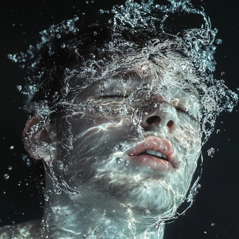 商业摄影超写实自画像