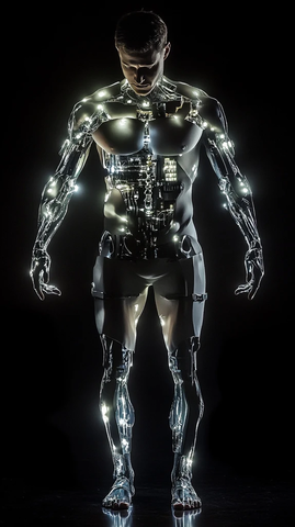 工程师变身高科技超级英雄