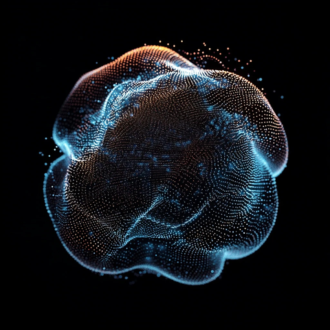 球形点云效果图