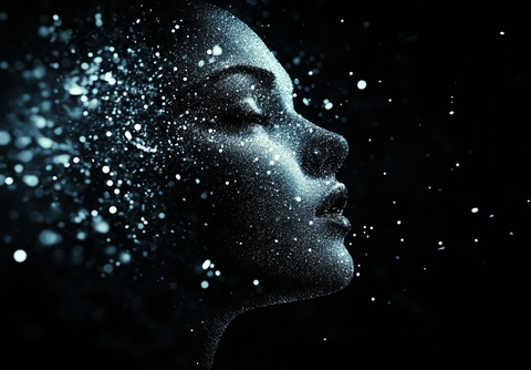 数字人脸粒子空间