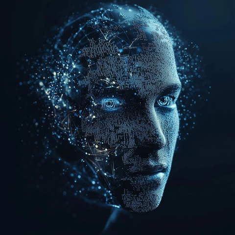 人形全息面部代码融合