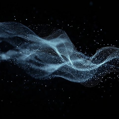 空调风粒子效果图