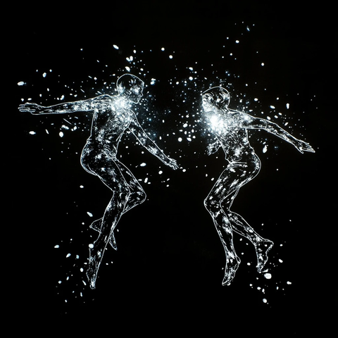 双光子精灵飞行场景