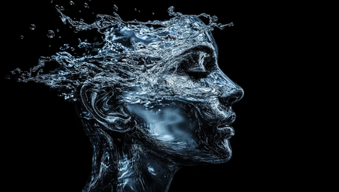 水流立体面半侧视图