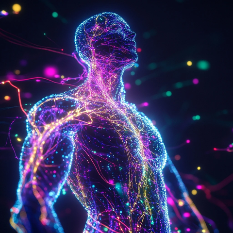 人体神经元系统线路图