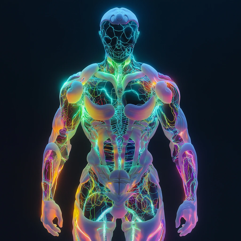 荧光全身光谱效果图