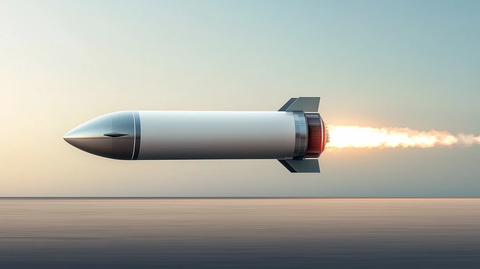 火箭发动机发射场景