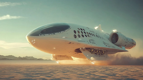 太空船起飞瞬间