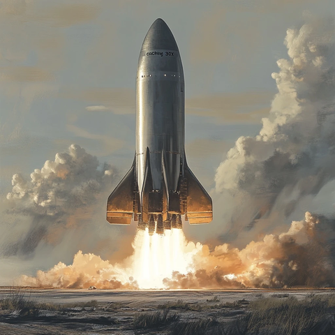 星舰火箭发射测试