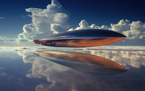 太空船着陆平台幻影