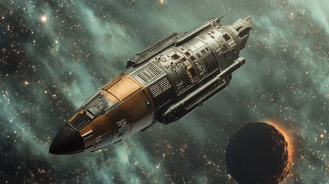 太空船悬浮深空合金结构