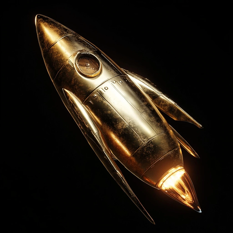 黄金火箭发射场景