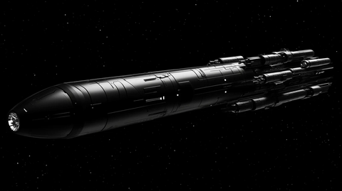 深空战舰金属外壳推进器