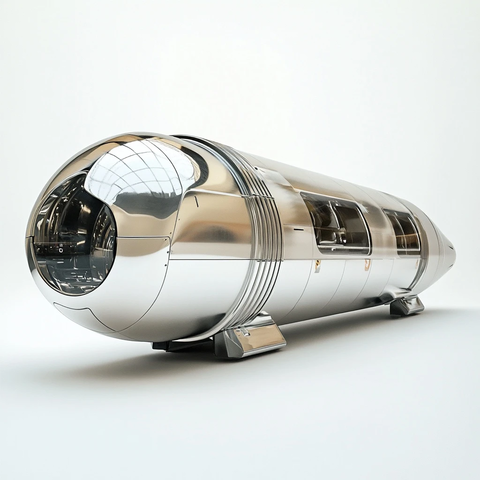 金属胶囊超高速交通工具