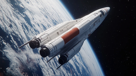 单级入轨航天飞机在轨飞行