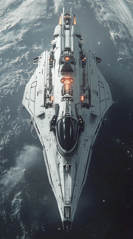 太空星舰虫眼视角