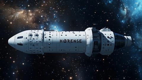 白色圆柱形飞船名为