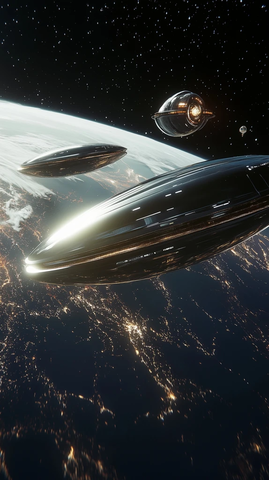 星际殖民星舰起航戴森球