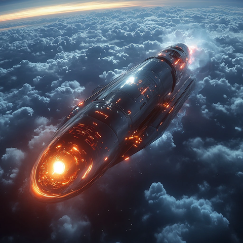 量子技术胶囊飞行场景