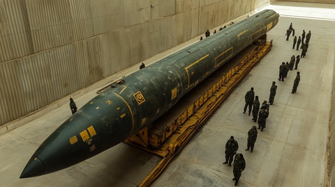 垂直发射的导弹