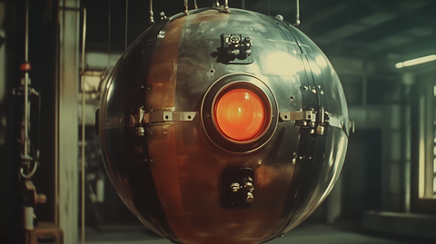 年代超级宽银幕炸弹特写