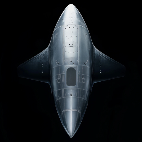 灰调星舰头光近景