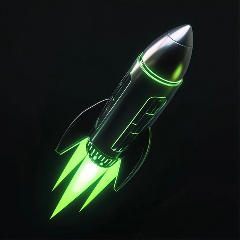 度角火箭塑料材质